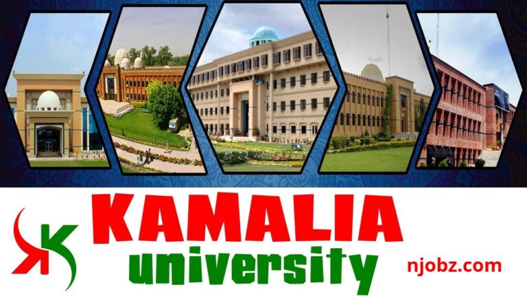 University of Kamalia Jobs (2025) For Teaching Staff Required